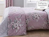 Catherine Lansfield Canterbury sprei, onderhoudsvriendelijk, Blush, sprei - 220X230Cm Bedden en dekens Catherine Lansfield Heather