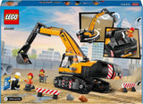 LEGO City Rupsgraafmachine, speelgoedgraafmachine voor kinderen vanaf 8 jaar, constructiespeelgoed met graafmachinemodel, bouwbare vrachtwagen met accessoires en 3 minifiguren 60420 Bouwsets Besuche den LEGO-Store