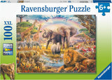 Ravensburger Kinderpuzzel - Afrikaanse savanne - puzzel van 100 stukjes voor kinderen vanaf 6 jaar Puzzel Naty Shop Standaardtitel
