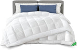 VOUNOT dekbed 155X200Cm, 4 seizoenen winterdekbedset van 2 500GSM, bestaande uit 2 aan elkaar geknoopte dekbedden Aanpasbaar dekbed voor zomer en winter, Oeko-Tex standaard dekbedden en dekbedden Naty Shop 4 seizoenen dekenset van 2 200 x 200 cm