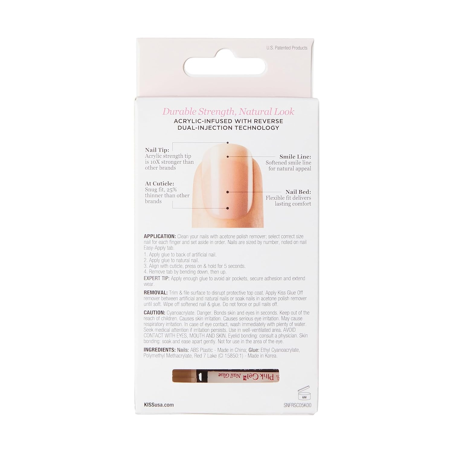 Kiss Nude Nails Amazing Nails (pak van 2)