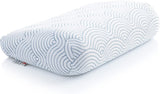 TEMPUR EASE Slaapkussen van traagschuim Ergonomisch neksteunkussen voor elke slaappositie Stevige ondersteuning 50 X 31 X 10/5 cm Wit Naty Shop Standaardkussens Opvolgermodel
