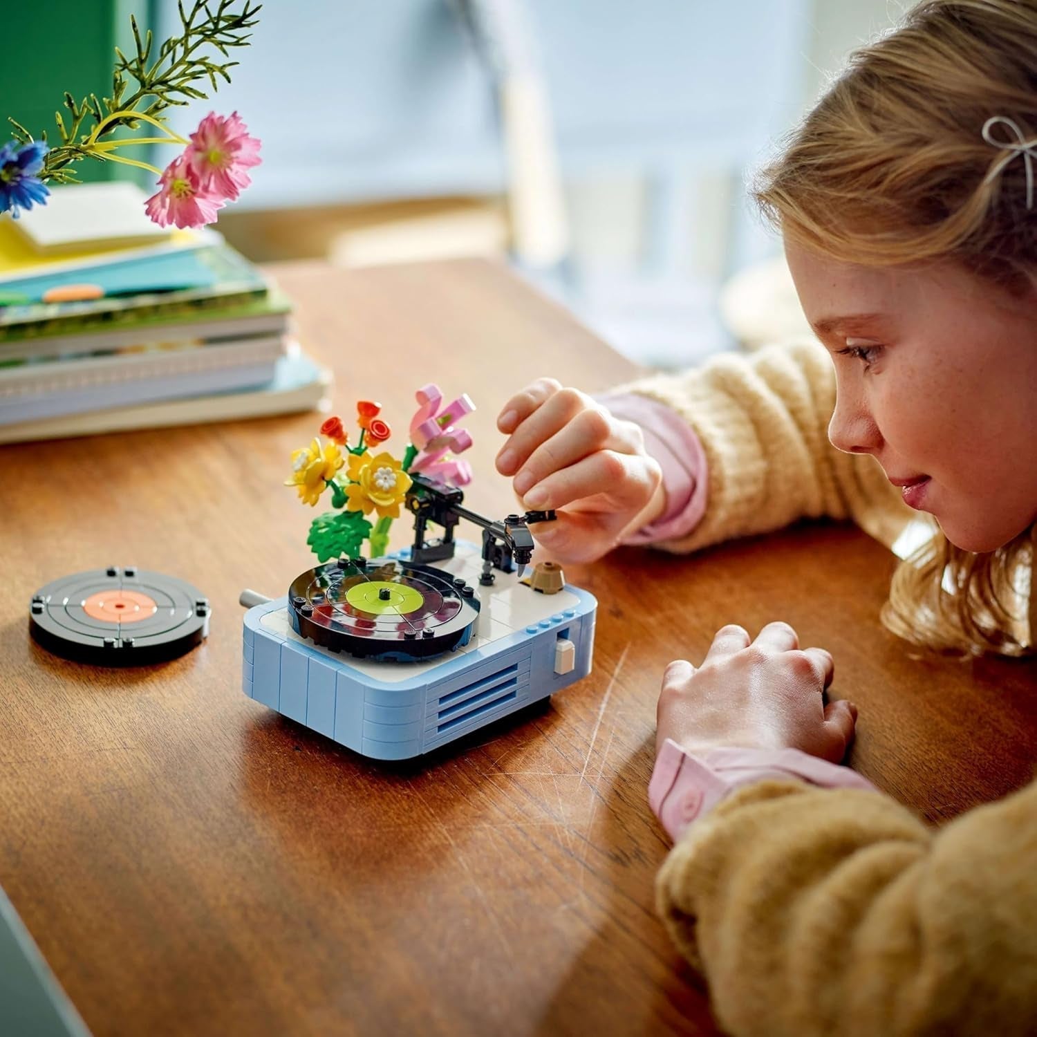 LEGO Creator 3In1 discspeler met bloemen - speelgoed om te bouwen tot radio of microfoon - muzikaal speelgoed voor kinderen - creatief cadeau-idee voor meisjes en jongens vanaf 8 jaar 31172 Bouwsets Besuche den LEGO-Store