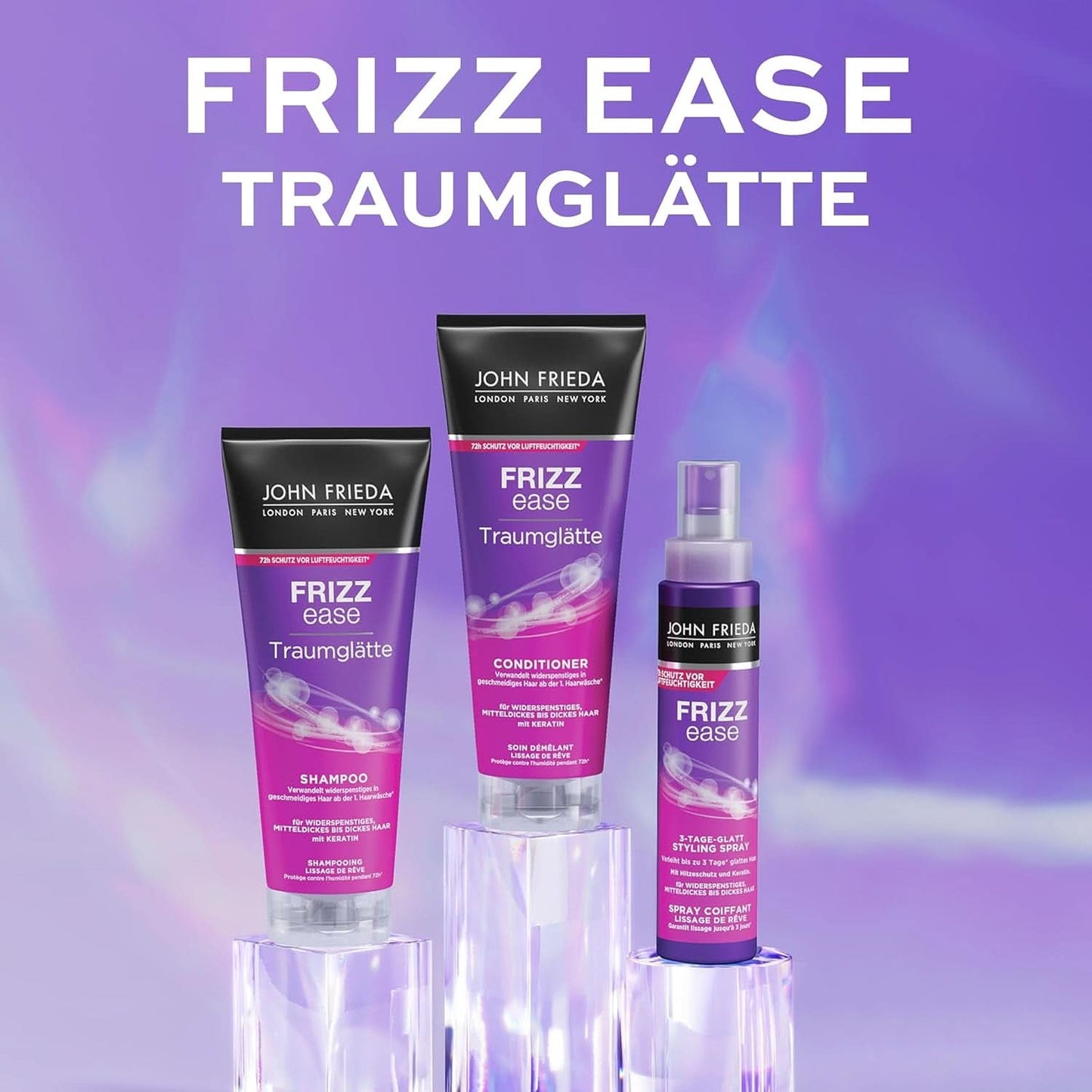 John Frieda - Frizz Ease Dream Smoothing Shampoo, 250 ml Douche en bad Naty Shop