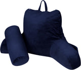INFANZIA ergonomisch leeskussen met armleuningen, rugsteun, marineblauw