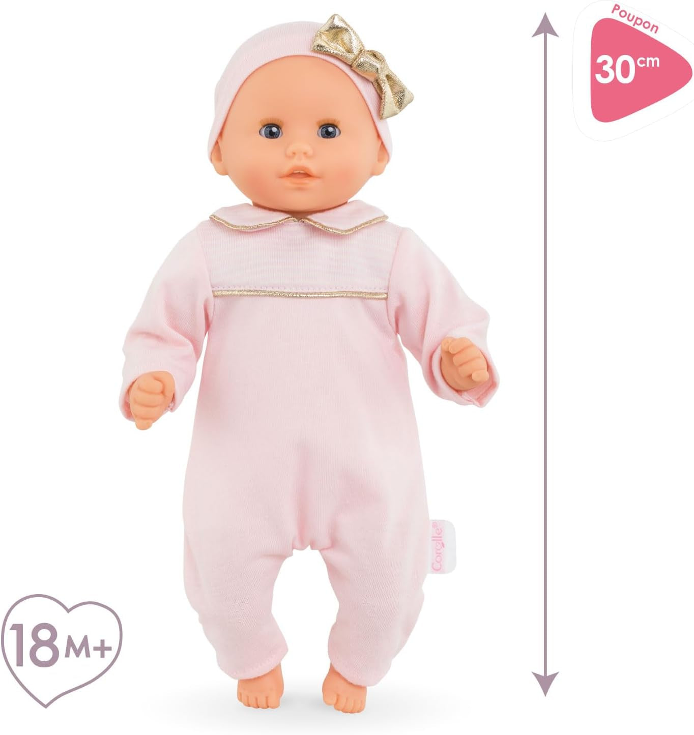 Corolle 9000100270 - Mon Premier Poupon Calin Manon Franse pop met talisman en vanillegeur