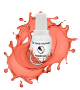 Gelvoedselkleuring, beige, champagnekleur, 20 g. Voedselkleuring voor een breed scala aan toepassingen voor het decoreren van taarten, taarten, room, biscuitgebak, royal icing, macarons.