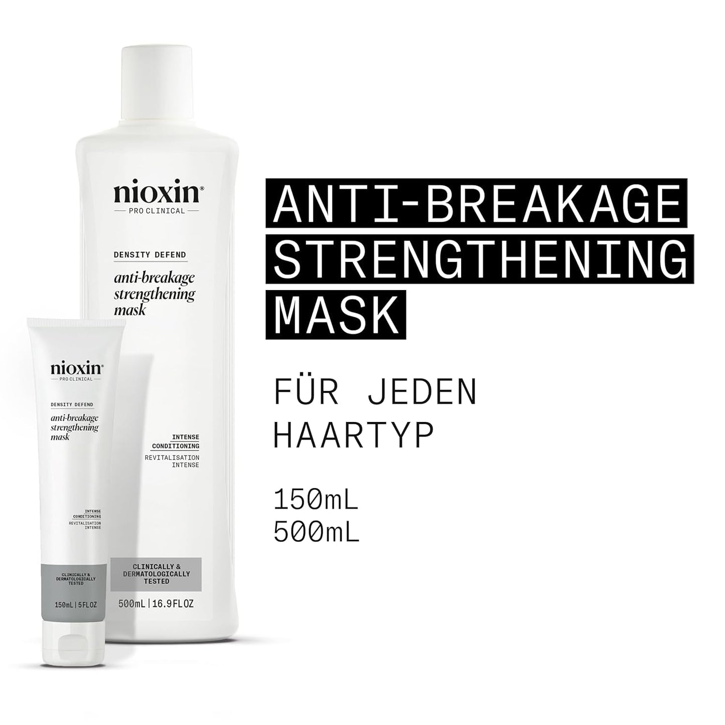 Nioxin Density Defend Anti-Breakage Strengthening Hair Mask - Hydraterend haarmasker tegen haarbreuk, leave-in haarverzorging met vitamine C Haarmasker Naty Shop
