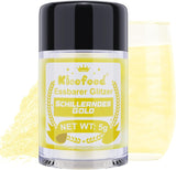 Kicofood, eetbare glitters, 5 gram, diverse kleuren Glitter Naty Shop Iriserend goud