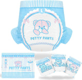Bedrukte luiers voor volwassenen 5500-5800ml 10 stuks - Toiletslips (XL)