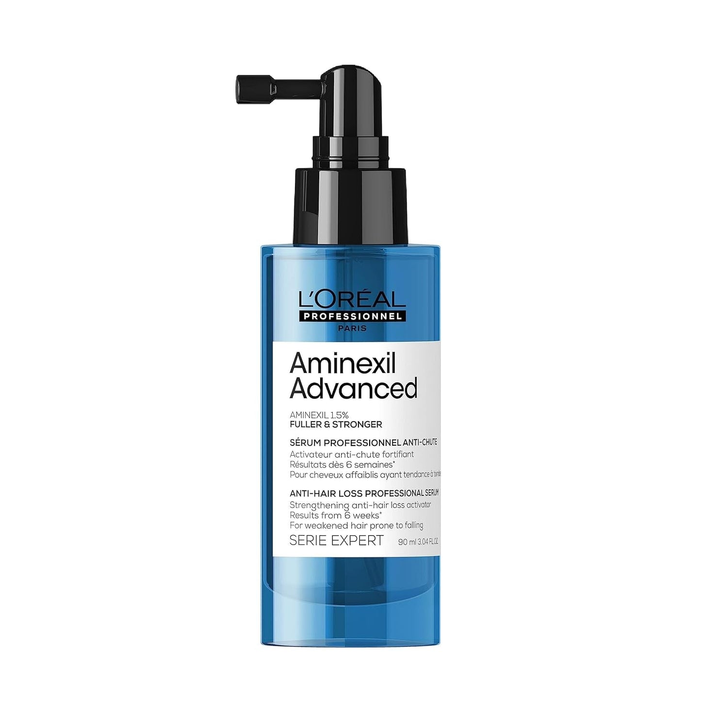 L'Oréal Professionnel Versterkend Serum tegen haaruitval, Voor voller en sterker haar, Aminexil Advanced Anti-Hair Loss Activator Serum, 90 ml Haarverzorging Naty Shop 90 Ml (1 pakje)
