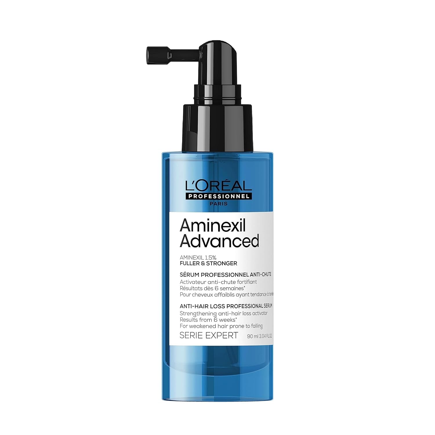 L'Oréal Professionnel Versterkend Serum tegen haaruitval, Voor voller en sterker haar, Aminexil Advanced Anti-Hair Loss Activator Serum, 90 ml Haarverzorging Naty Shop 90 Ml (1 pakje)