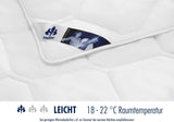 Irisette Edition Zomerdekbed - Made in Germany - Licht zomerdekbed met zachte microvezelhoes, 155 X 220 cm, Ã-ko-Tex gecertificeerd Quilts en quilts Naty Shop