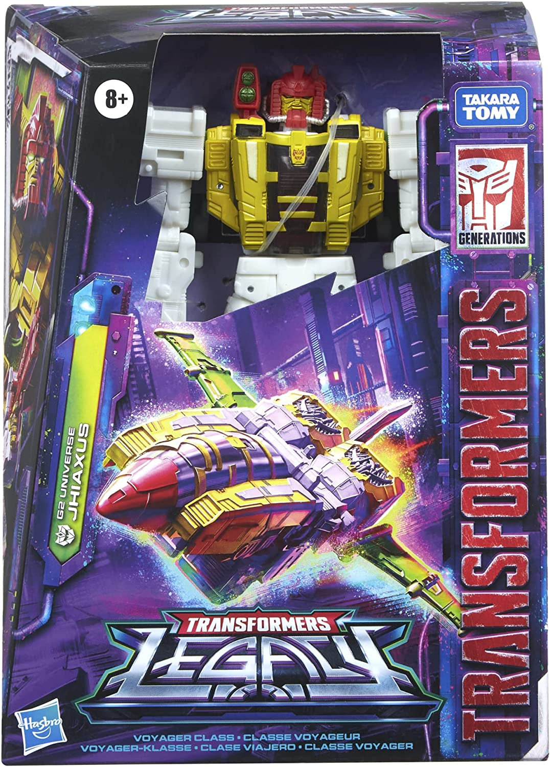 Transformers Generations Legacy Toy 17,5 cm Grote Voyager G2 Universe Jhiaxus-actiefiguur voor kinderen ouder dan 8 jaar Actiefiguren Naty Shop
