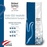 Helmut Sachers Kaffee - Weense melange, sterkte 3/5, 100% Arabica, hele koffiebonen, 6 X 500G Naty Shop