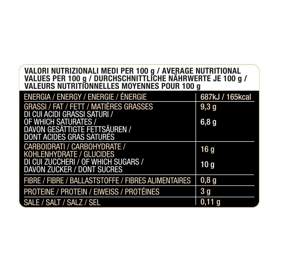 Caffè Borbone Baileys Kaffeecreme - Creme op melkbasis met lactosevrije, losse Kaffee, met Baileys - lactose- en glutenvrij - 550 gram in kartonnen verpakking