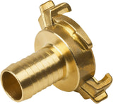 Meister snelkoppeling slangkoppeling voor 19,05 mm (3/4 inch) slangen - messing - geschikt voor drinkwater - geteste kwaliteit / slangpilaar / duwkoppeling / slangkoppeling / 9925310