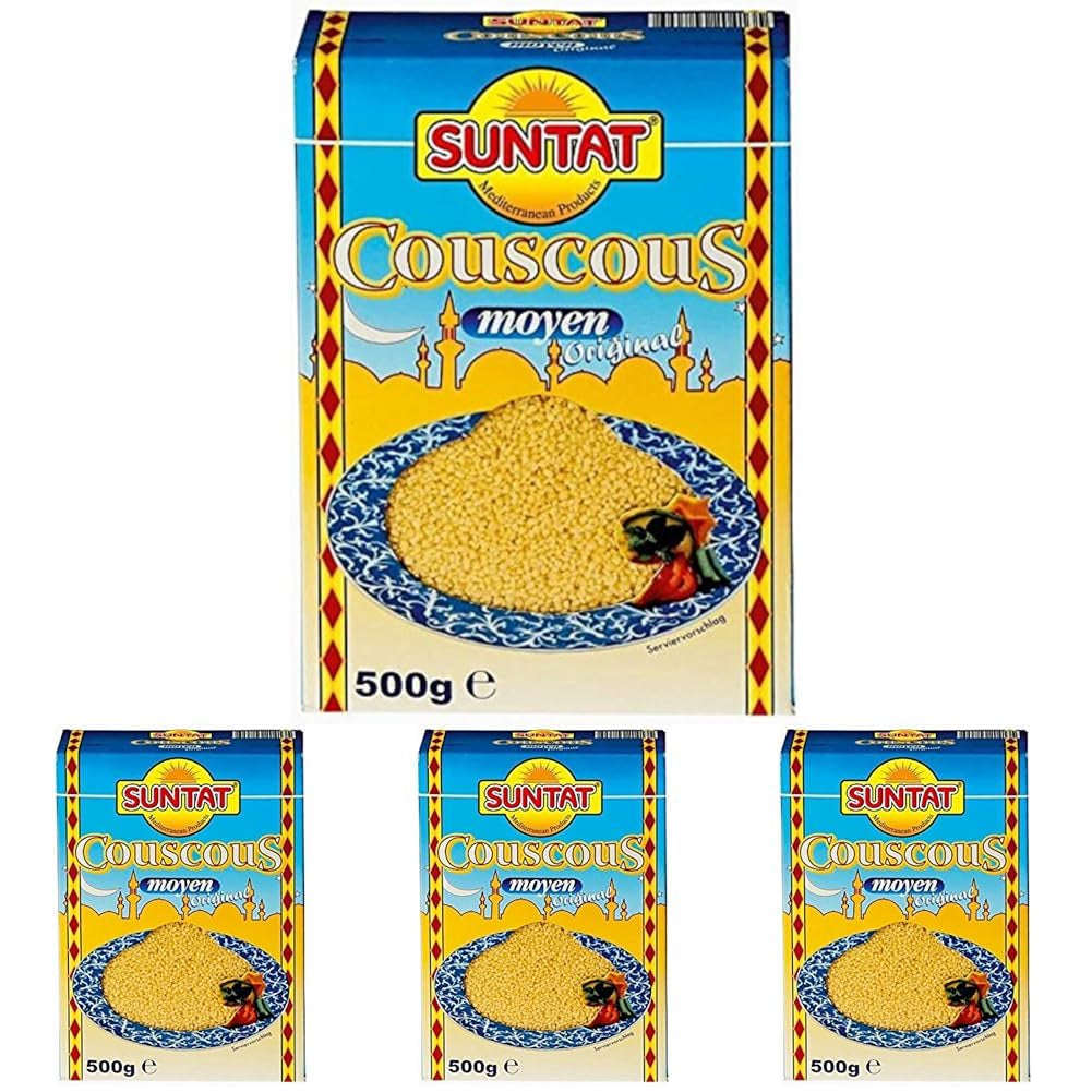 Couscous Moyen Origineel, 0,5 kg (pak van 4)