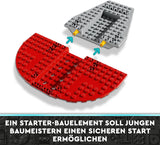 LEGO Star Wars: The Adventures of the Young Jedi Crimson Firehawk, startset voor kinderen met bouwbaar ruimteschip, speederbike en 3 figuren, cadeau voor jongens en meisjes vanaf 4 jaar 75384 Bouwsets Besuche den LEGO-Store