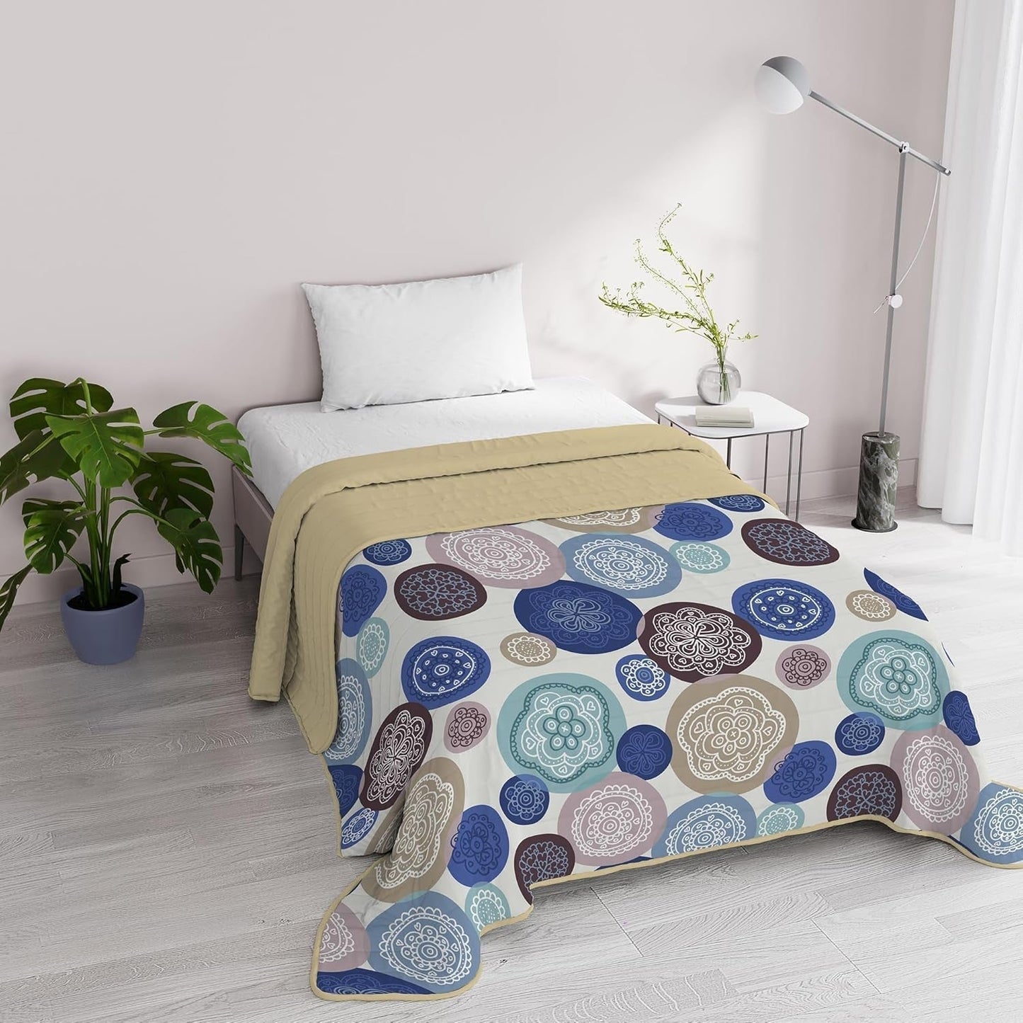 Fantasie Italiaans beddengoed Microvezel Zomer 1,5 bedden Murrine dekbedden en dekbedden Naty Shop Murrine 1 Posto E Mezzo