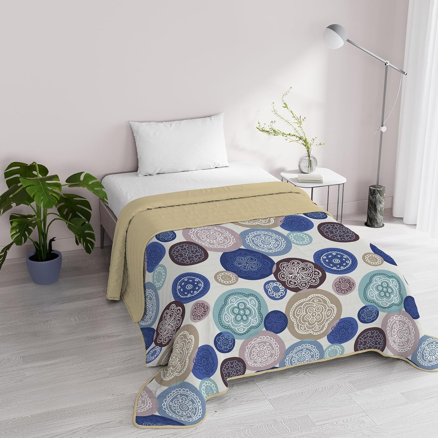 Fantasie Italiaans beddengoed Microvezel Zomer 1,5 bedden Murrine dekbedden en dekbedden Naty Shop Murrine 1 Posto E Mezzo