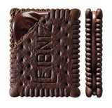 Krokante koekjes met crème van cacao en pure chocolade, 14 stuks, voor opslag of verkoop (14 x 190 g)