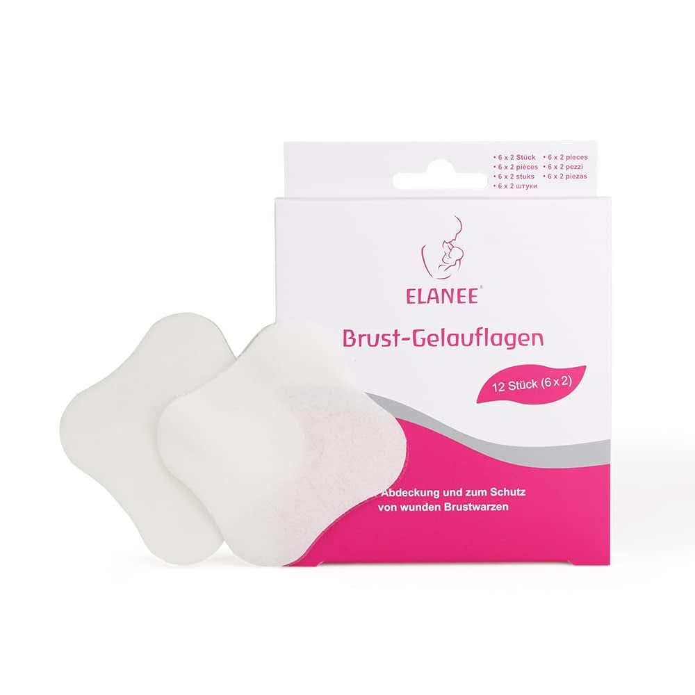 ELANEE borstgelpads voor moeders die borstvoeding geven - bedekt en beschermt de tepels Accessoires Voeding en borstvoeding Bebe Naty Shop