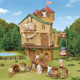 Sylvanian Families 5494 Boomhut met avontuur - Poppenhuisspeelset