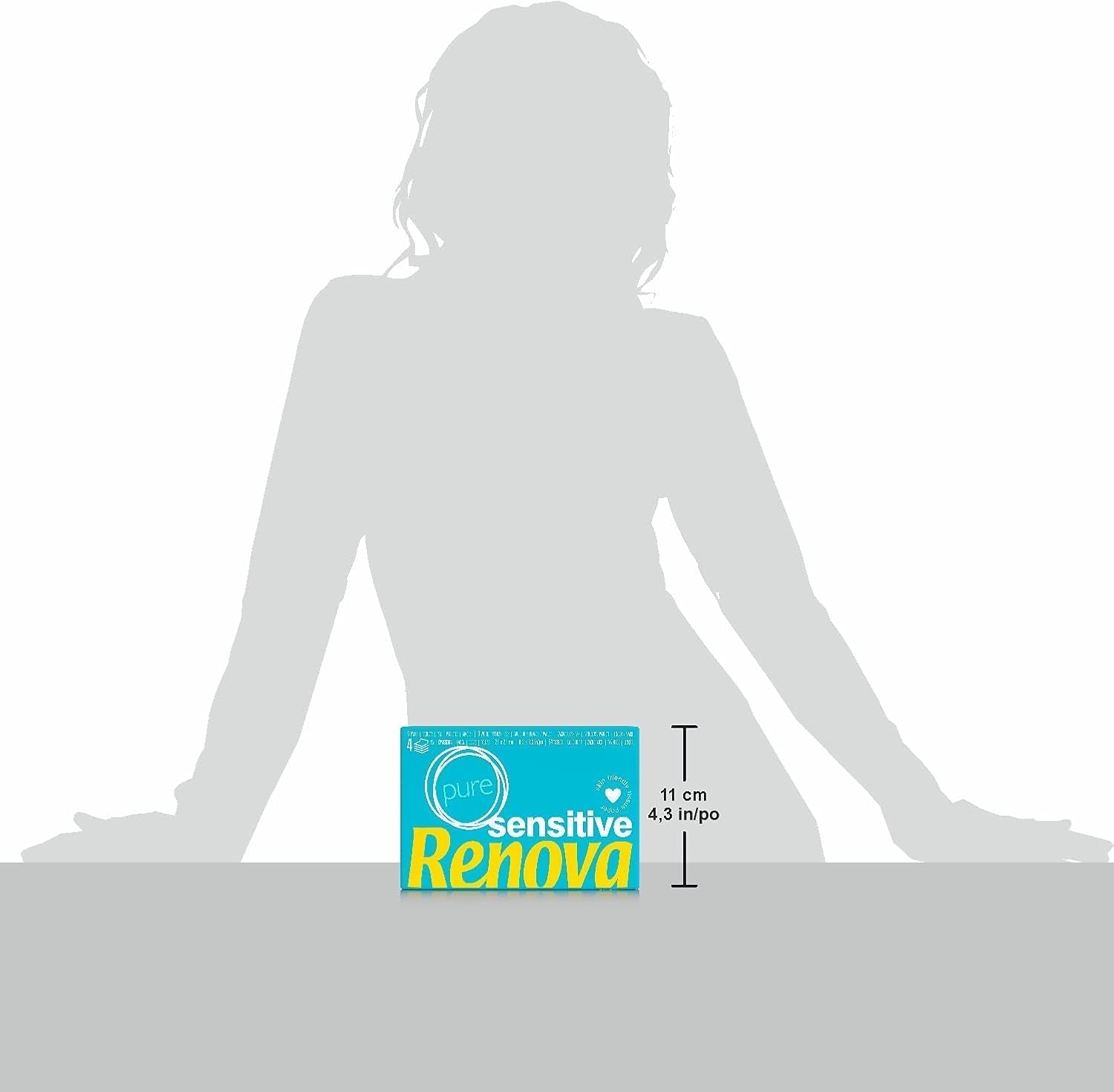 Renova Zakdoeken Sensitive Pure - 6 pakjes witte servetten