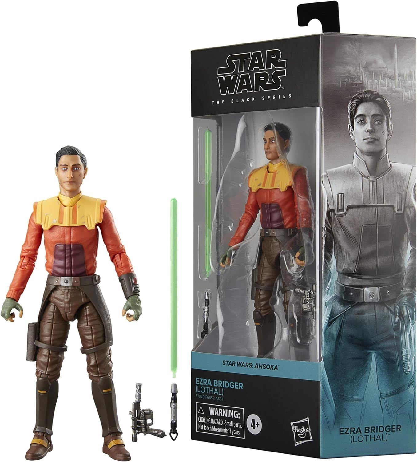 Star Wars The Black Series Ezra Bridger (Lothal), Ahsoka Actiefiguur (15 cm) Actiefiguren Naty Shop Standaardtitel