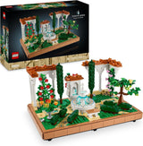 LEGO Icons Fountain Garden - Miniatuurbouwset voor volwassenen met bladeren, cipressen, bomen, klimplanten, bloemen - Creatief verjaardagscadeau-idee, housewarming-cadeau voor dames, heren - 10359 Bouwsets Besuche in LEGO-Store Standaard titel