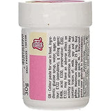 Geconcentreerde kleurstof Funcakes Paste Colour Roze; voor deeg, room, fondant, marsepein, deeg, modelleerpasta en bloemenpasta. Halal en koosjer. 30 gram