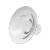 Handmatige borstkolf met 100% siliconen Softshape-bescherming (B, 25 mm flens) en antikrampjesopties + 150 ml fles met brede mond en speen niveau 1 met langzame doorstroming Accessoires Voeding en borstvoeding Bebe Naty Shop