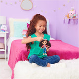 Gabby's poppenhuis, 20 cm grote Gabby Girl-pop, geschikt voor kinderen vanaf 3 jaar Naty Shop Dolls