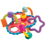 Playgro Rattle Super Shaker - rammelaarbal voor baby's - rammelaarbal - rammelaarbal voor kinderen - rammelaarbal - motoriek - babyspeelgoed - motoriek voor baby's - kleurrijk Babyspeelgoed Naty Shop Roundabout Rattle