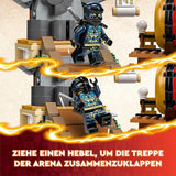 LEGO NINJAGO Toernooi Arena Avontuurspeelgoed voor kinderen Ninja speelset met 6 minifiguren Collectie Bouwset Verjaardagscadeau voor 7 jaar oude jongens en meisjes 71818 Bouwsets Besuche in LEGO-Store