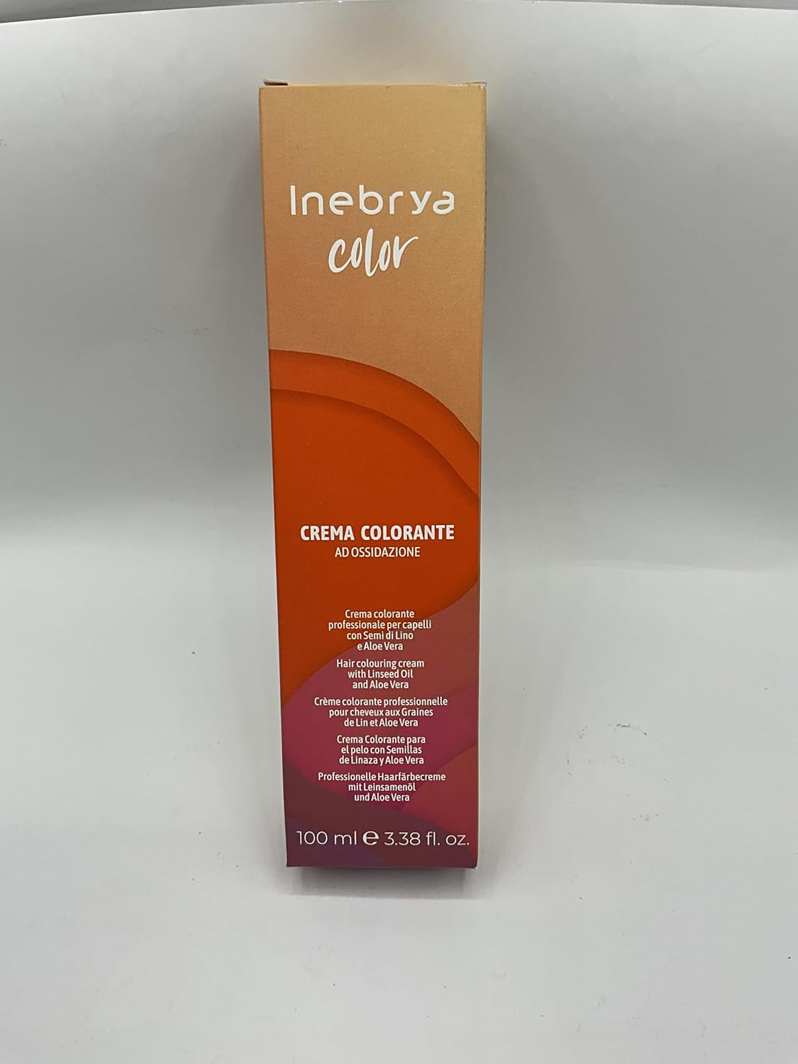 Permanente haarkleuringscrème met lijnzaad en aloë vera 100ml (- 7,0 Blond) Naty Shop zeer lichtblonde haarverf 100 Ml (1 pakje)
