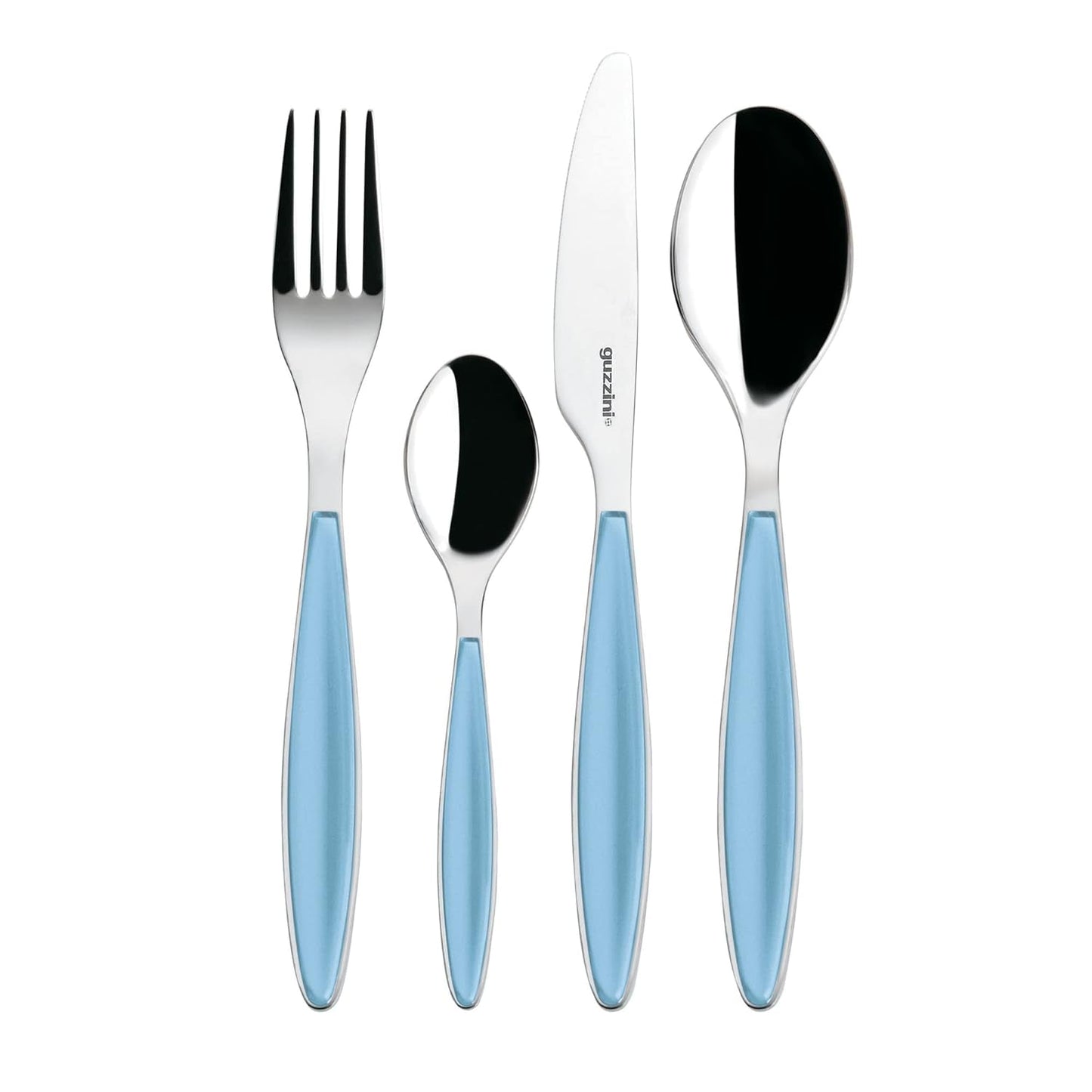 Guzzini - Feeling, bestekset 24-delig - Grote blauwe keuken Naty Shop