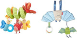 SIGIKID 42249 Actieve spiraalvlinder Baby Activity On Tour meisjesspeelgoed aanbevolen vanaf de geboorte veelkleurig Speelgoed Bebe Naty Shop Pakket met aanhanger 41013 Veelkleurig
