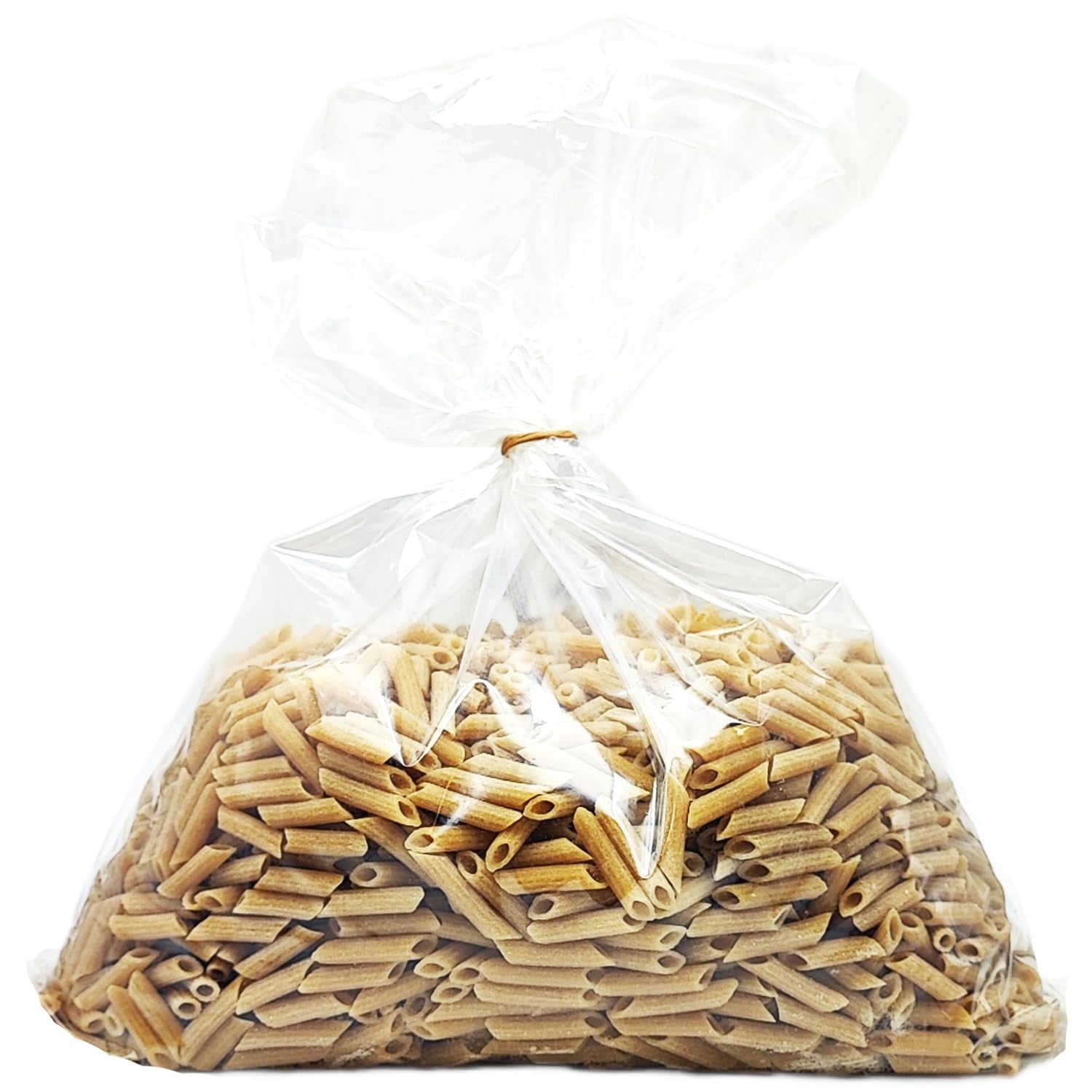 Pasta di Riso Integrale Biologica Italiana Glutenvrij, Formato Penne - glutenvrije pasta, 100% biologisch volkoren rijstmeel, rijk aan vezels, veganistisch, verpakking van 3 verpakkingen van 350 g
