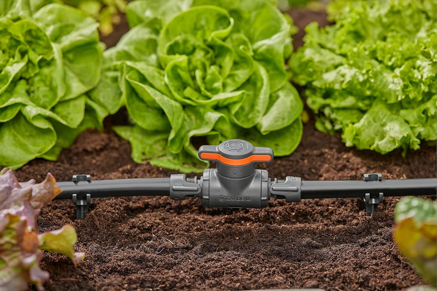 Gardena Micro-Drip-System regel- en afsluitklep 13 mm (1/2 inch): Eenvoudige afsluiting van leidingen en traploze regeling van de waterstroom, accessoire voor het leggen van druppelleidingen (13207-20)