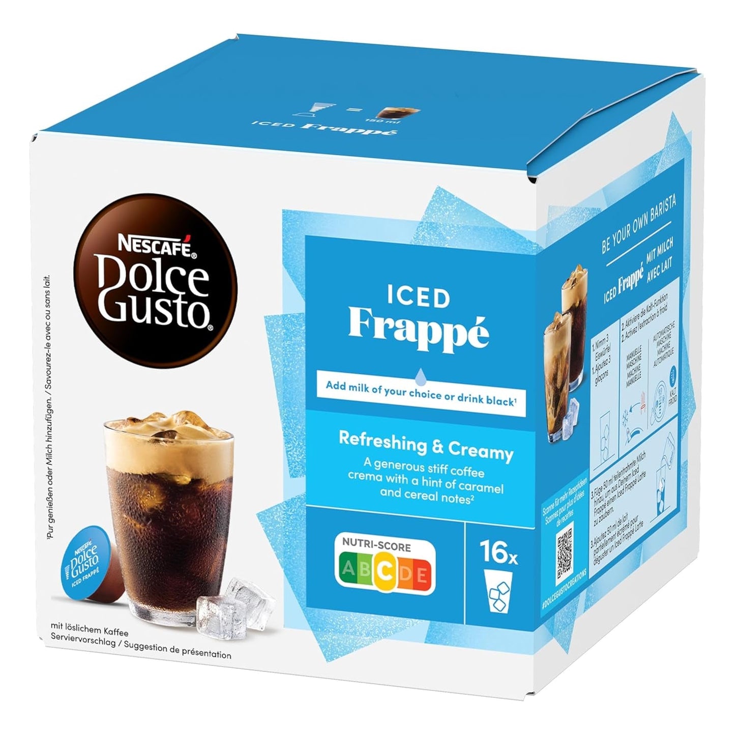 NESCAFÉ DOLCE GUSTO Frappé Kaffeekapseln 3er-pakket (3 x 16 Kapseln)