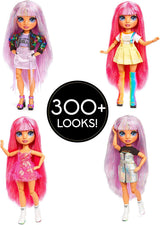 Rainbow High 571049 Fashion Studio - Exclusieve pop met kleding, accessoires en 2 glanzende pruiken - Creëer meer dan 300 outfits!