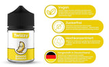 Twizzy Banana food smaak - 60 ml - Intense smaak - Ideaal voor het bakken van Aroma's Naty Shop