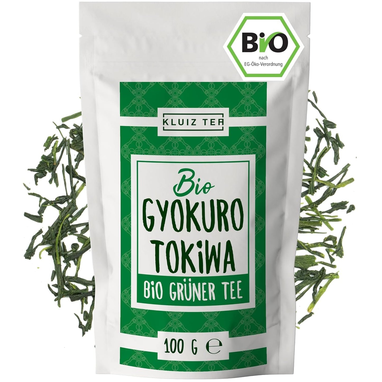 KLUIZ Gyokuro Tokiwa biologisch - Eerste handgeplukte oogst - Japanse groene thee I 100 gram I Biologische groene thee