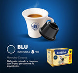 Caffè Borbone Blue Kaffeemischung - 90 Kapseln - Compatibel met Kaffeemaschinen der Marke Nescafè®* Dolce Gusto®*
