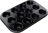 Dr. Oetker - Tradition aluminium bakvorm met antiaanbaklaag (kleur: zwart), 1 stuk. Vormen en bakplaten Naty Shop