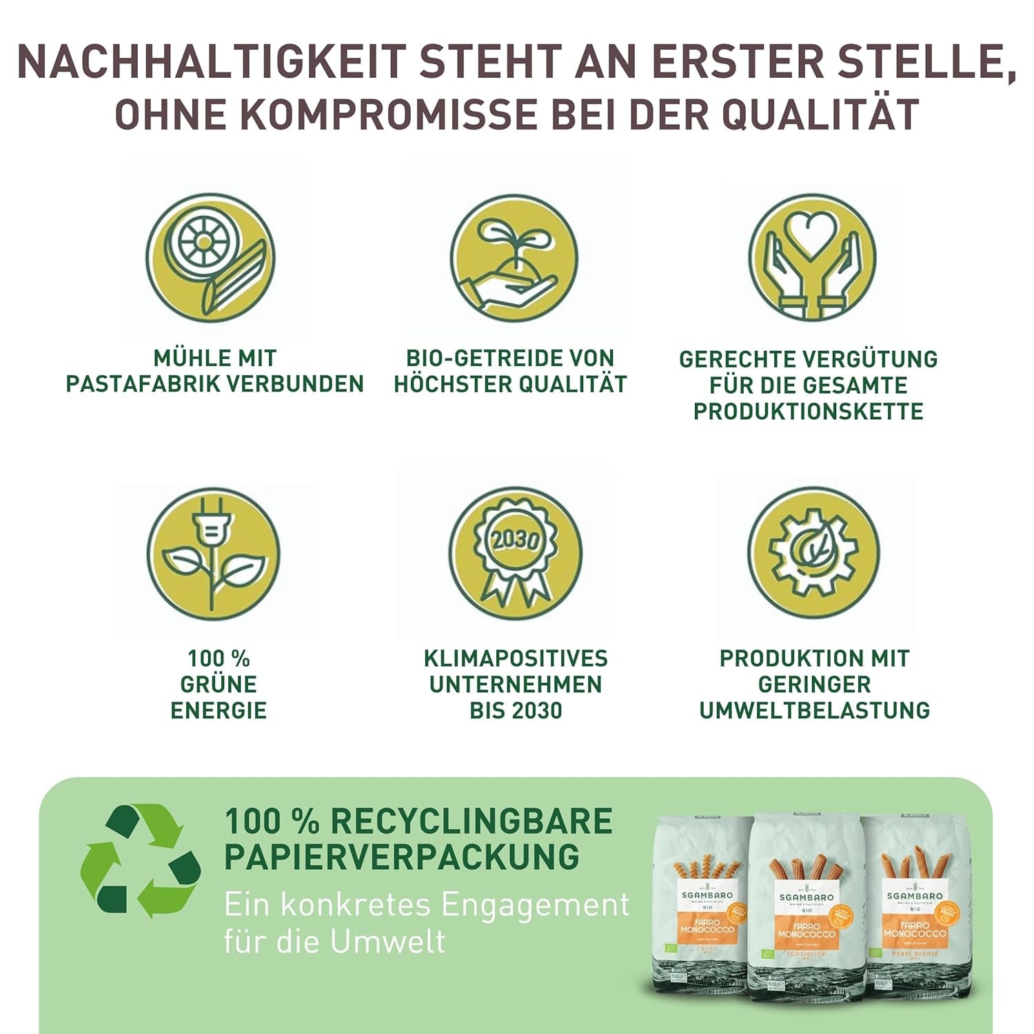 Biologische Penne Rigate Pasta N.91 - 500g Magere tarwepasta - Bron van vezels en eiwitten
