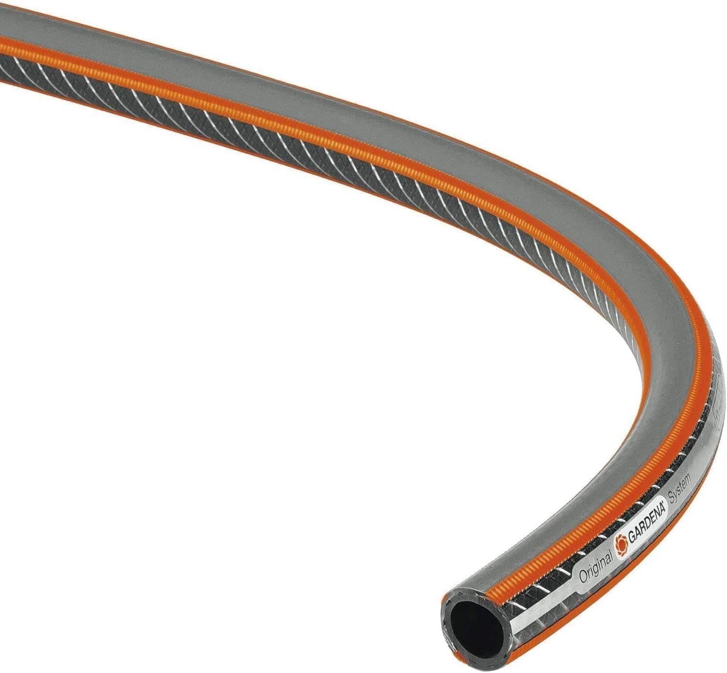 Gardena Tuinslang Polyvinylchloride (PVC), Comfort HighFLEX 19 mm (3/4 inch), 50 m: Tuinslang met Power-Grip profiel, 30 bar barstdruk, zeer flexibel, maatvast, UV-bestendig, verpakt (18085-20)