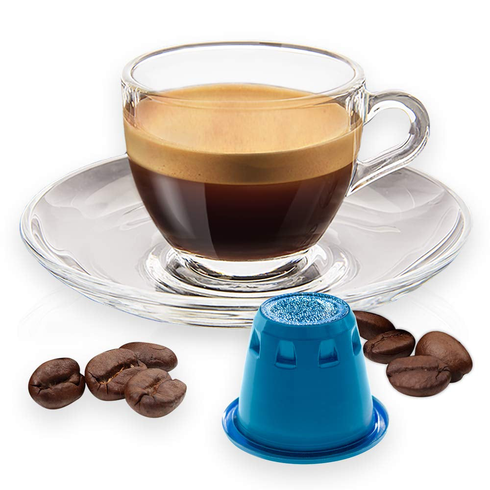 Decaffeinato koffiecapsules Nespresso-compatibel 5,6 g x 100 capsules